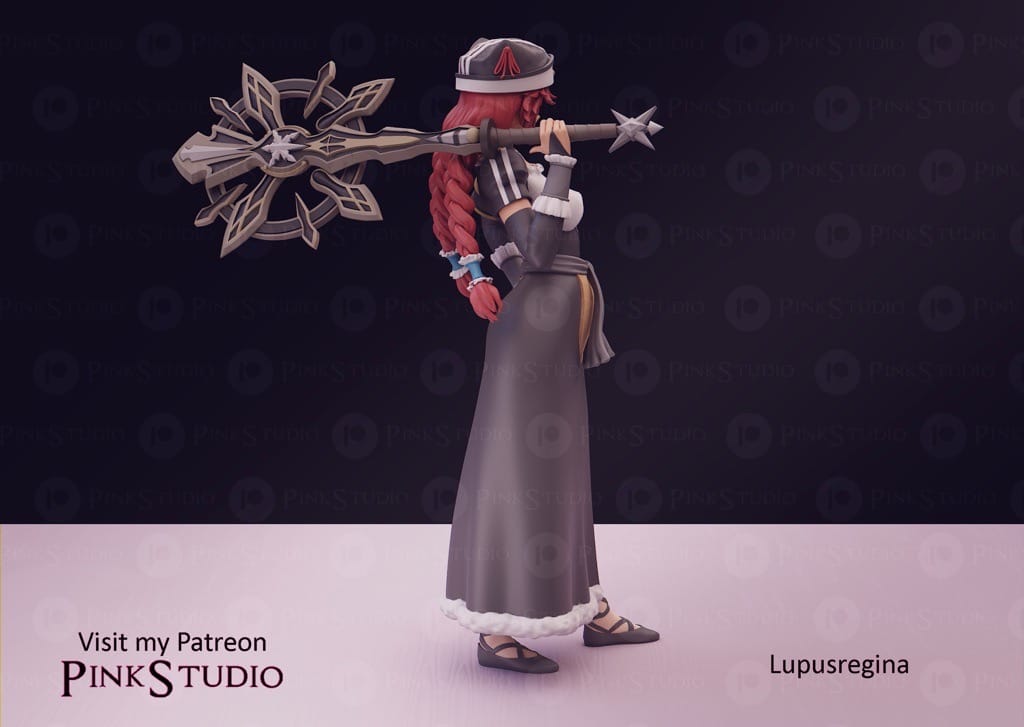 P站图纸印象馆 Pink Studio 不死者之王 露普斯蕾琪娜·贝塔 Pink Studio 不死者之王 露普斯蕾琪娜·贝塔