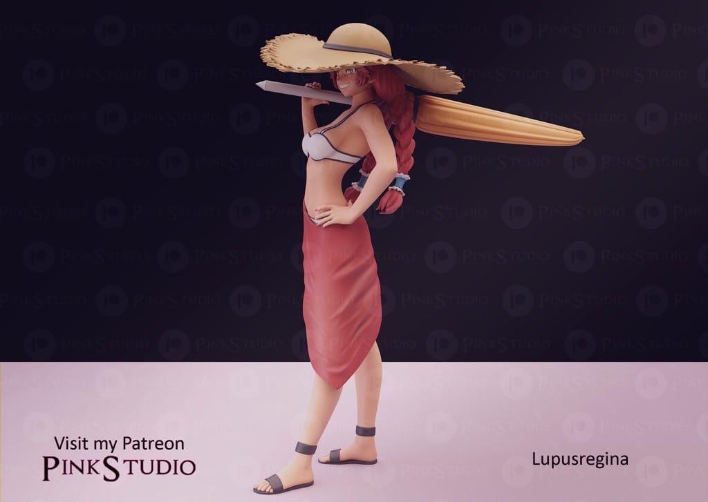 P站图纸印象馆 Pink Studio 不死者之王 露普斯蕾琪娜·贝塔 Pink Studio 不死者之王 露普斯蕾琪娜·贝塔