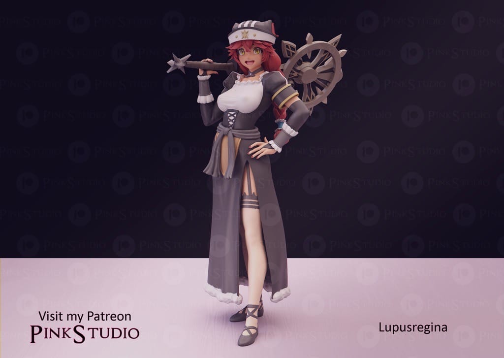 P站图纸印象馆 Pink Studio 不死者之王 露普斯蕾琪娜·贝塔 Pink Studio 不死者之王 露普斯蕾琪娜·贝塔