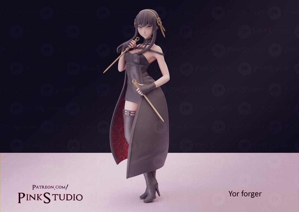 P站图纸印象馆 Pink Studio 间谍过家家 约尔·福杰 Pink Studio 间谍过家家 约尔·福杰