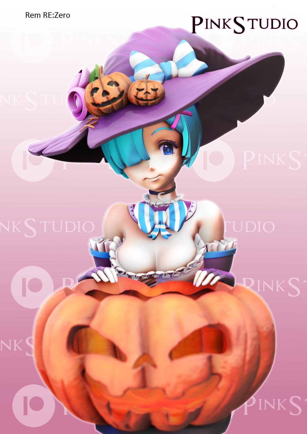 P站图纸印象馆 Pink Studio 从零开始的异世界生活 雷姆 Pink Studio 从零开始的异世界生活 雷姆