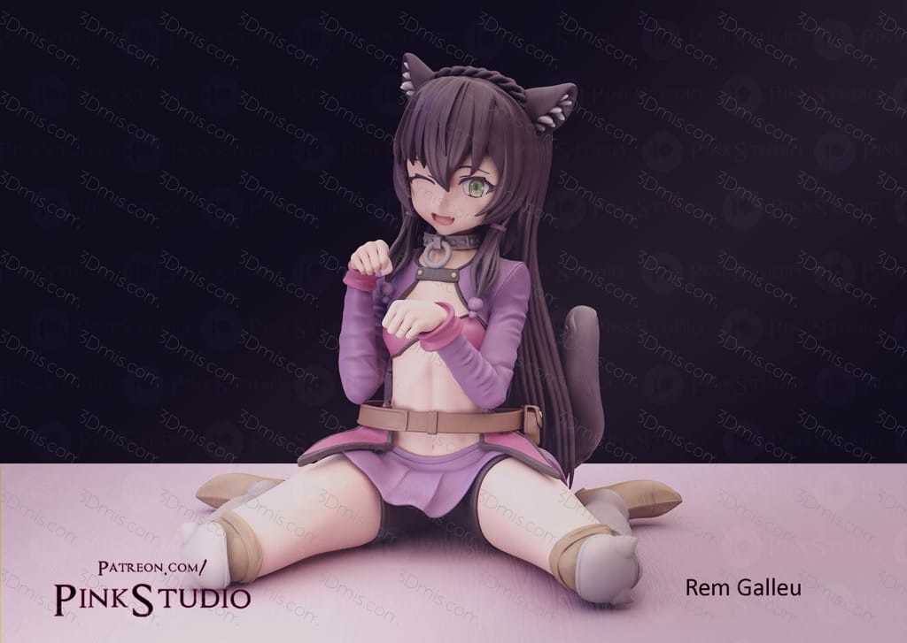 Pink Studio 异世界魔王与召唤少女的奴隶魔术 蕾姆·嘉蕾邬