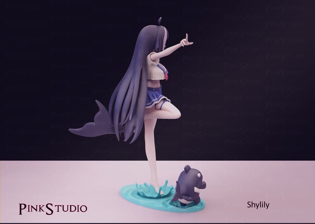 P站图纸印象馆 Pink Studio 虚拟主播 虎鲸 shylily Pink Studio 虚拟主播 虎鲸 shylily