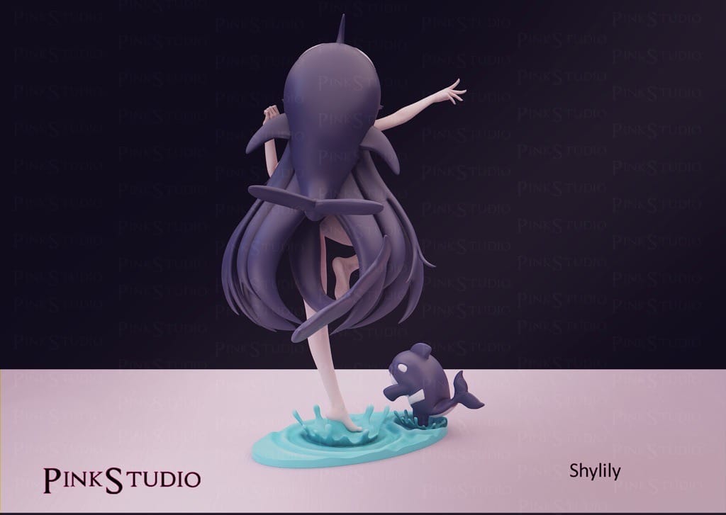 P站图纸印象馆 Pink Studio 虚拟主播 虎鲸 shylily Pink Studio 虚拟主播 虎鲸 shylily