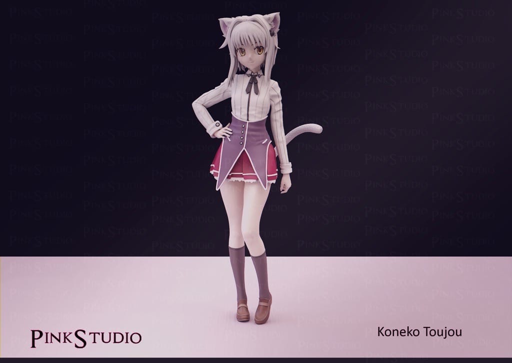 P站图纸印象馆 Pink Studio 恶魔高校 塔城小猫 Pink Studio 恶魔高校 塔城小猫
