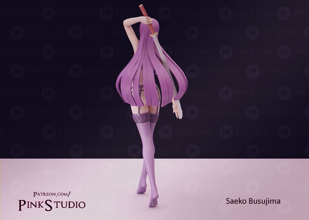 P站图纸印象馆 Pink Studio 学园默示录 毒岛冴子 Pink Studio 学园默示录 毒岛冴子