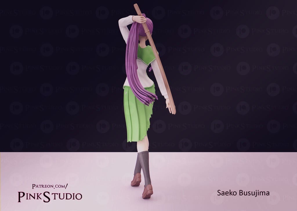 P站图纸印象馆 Pink Studio 学园默示录 毒岛冴子 Pink Studio 学园默示录 毒岛冴子