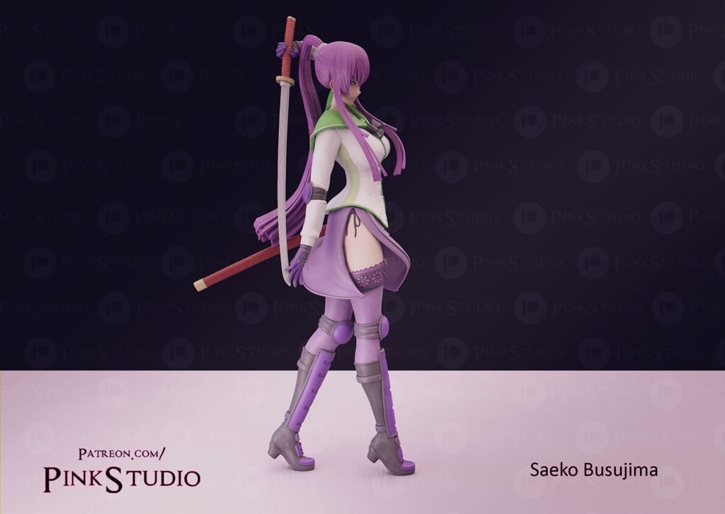 P站图纸印象馆 Pink Studio 学园默示录 毒岛冴子 Pink Studio 学园默示录 毒岛冴子