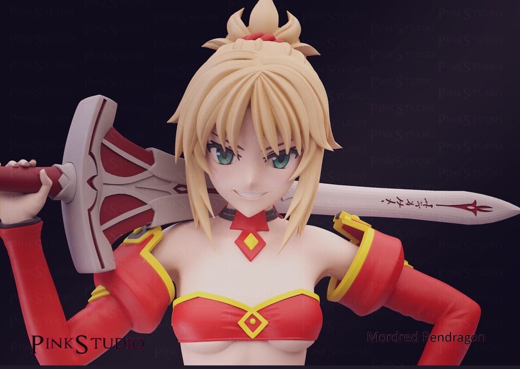 P站图纸印象馆 Pink Studio 命运-冠位指定 莫德雷德 Pink Studio 命运-冠位指定 莫德雷德