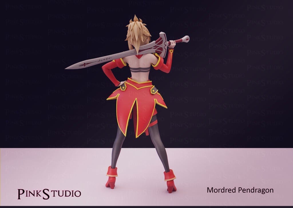 P站图纸印象馆 Pink Studio 命运-冠位指定 莫德雷德 Pink Studio 命运-冠位指定 莫德雷德