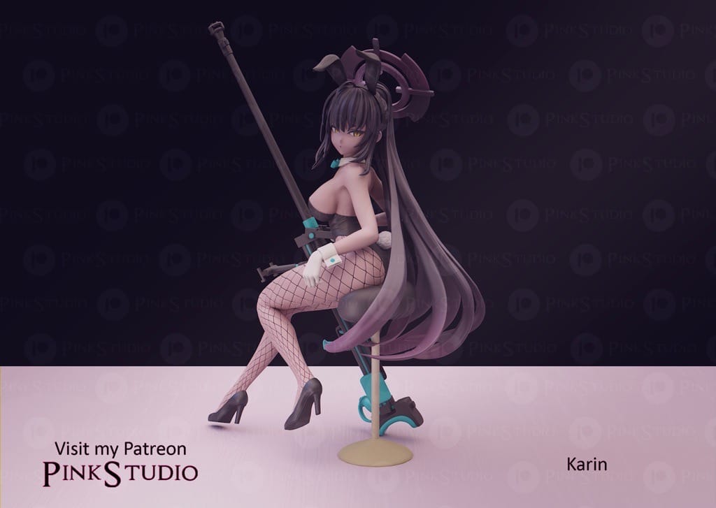 P站图纸印象馆 Pink Studio 蔚蓝档案 角楯花凛 Pink Studio 蔚蓝档案 角楯花凛