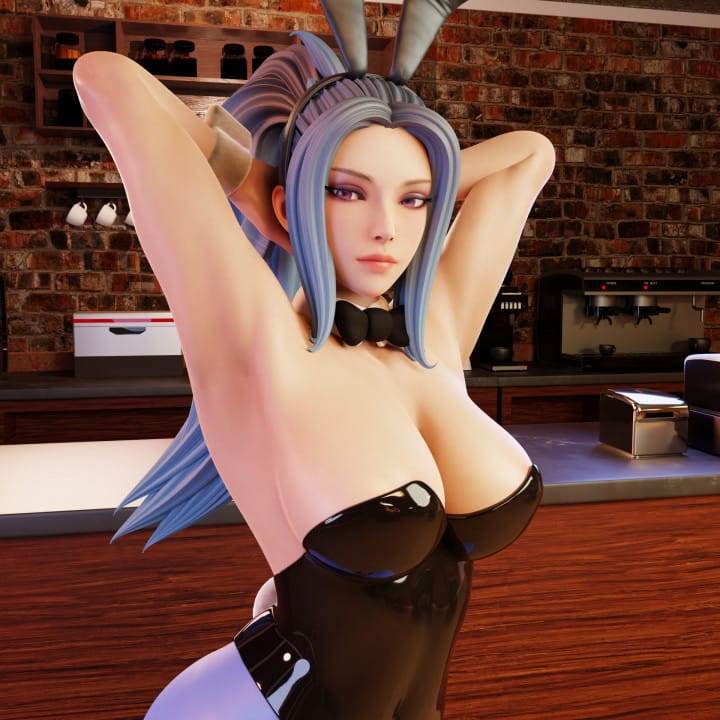 P站图纸印象馆 QB Works 兔女郎 QB Works 兔女郎