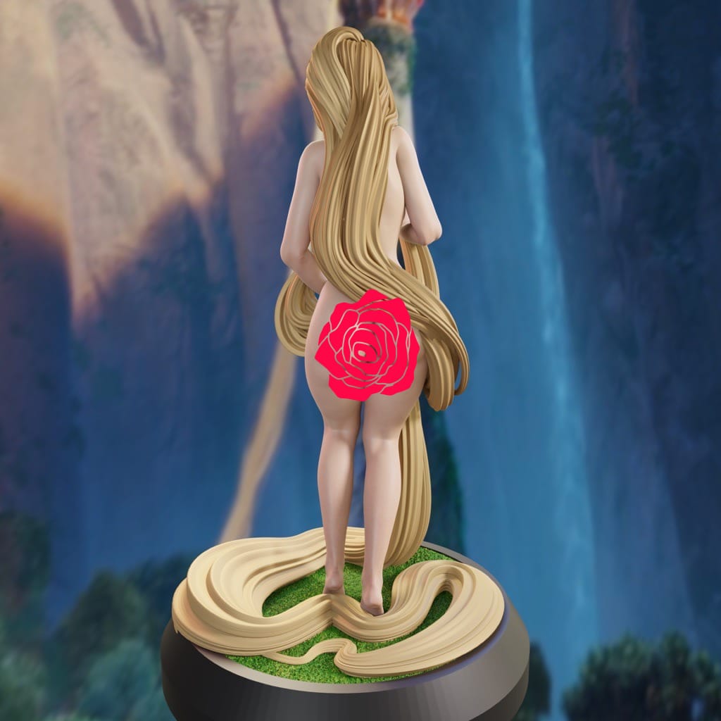 P站图纸印象馆 QB Works 长发公主 乐佩公主 QB Works 长发公主 乐佩公主