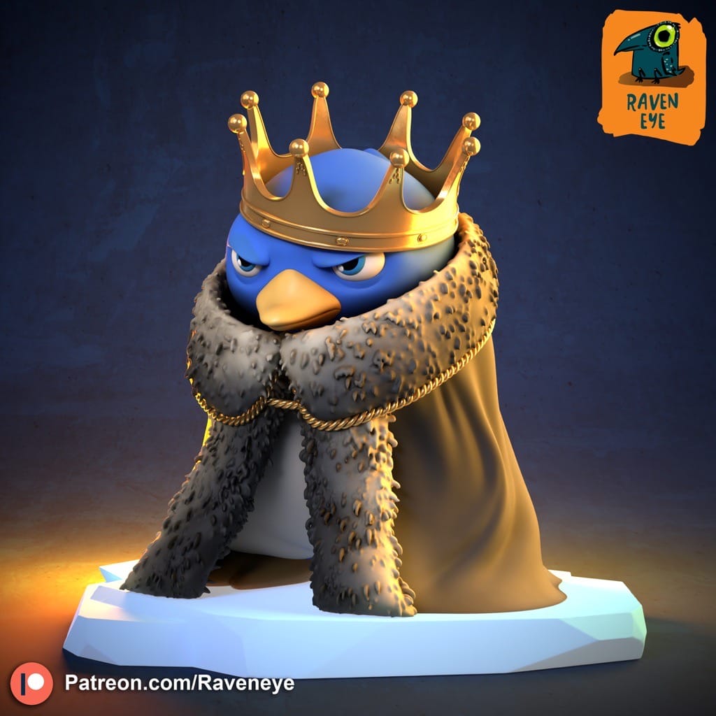 P站图纸印象馆 Raven Eye 超级马里奥 企鹅国王 Raven Eye 超级马里奥 企鹅国王