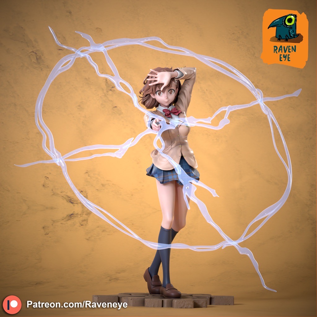 P站图纸印象馆 Raven Eye 魔法禁书目录 御坂美琴 Raven Eye 魔法禁书目录 御坂美琴