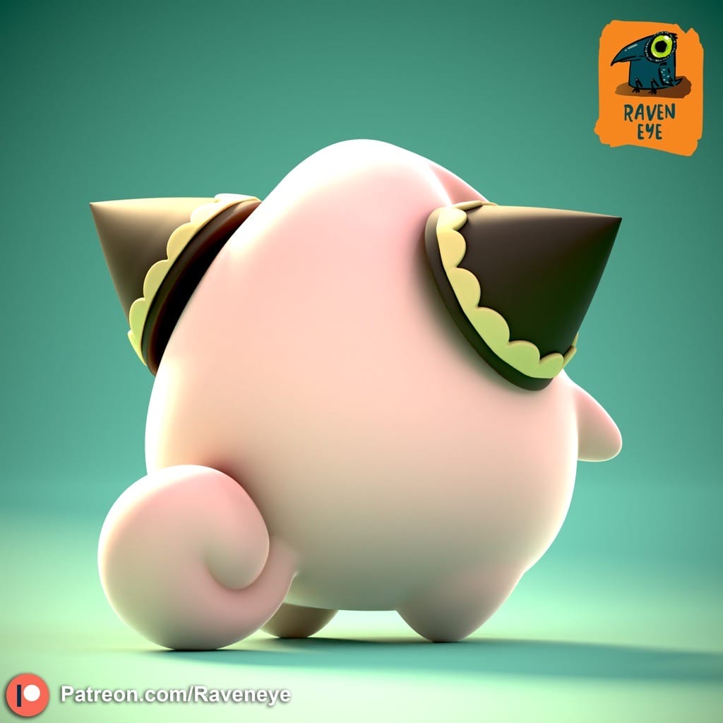 P站图纸印象馆 Raven Eye 精灵宝可梦 皮宝宝 Raven Eye 精灵宝可梦 皮宝宝