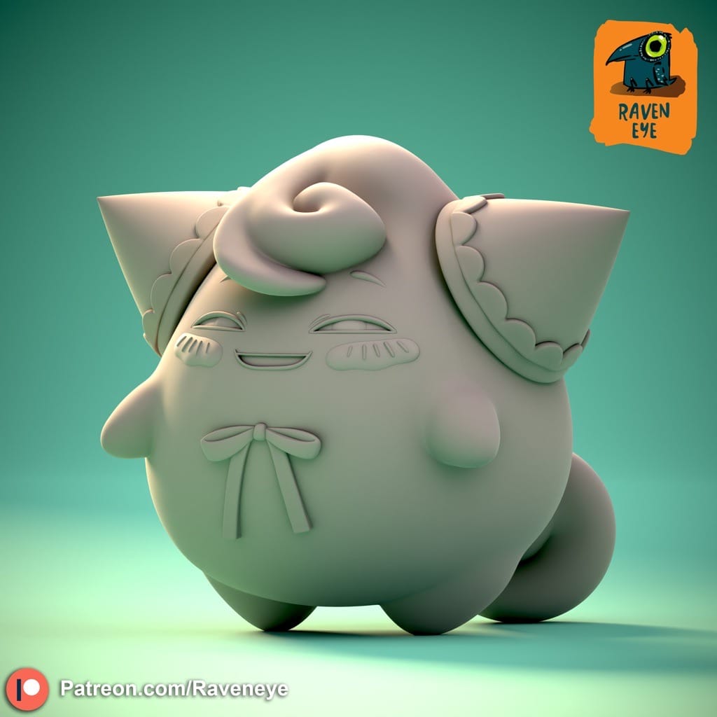 P站图纸印象馆 Raven Eye 精灵宝可梦 皮宝宝 Raven Eye 精灵宝可梦 皮宝宝