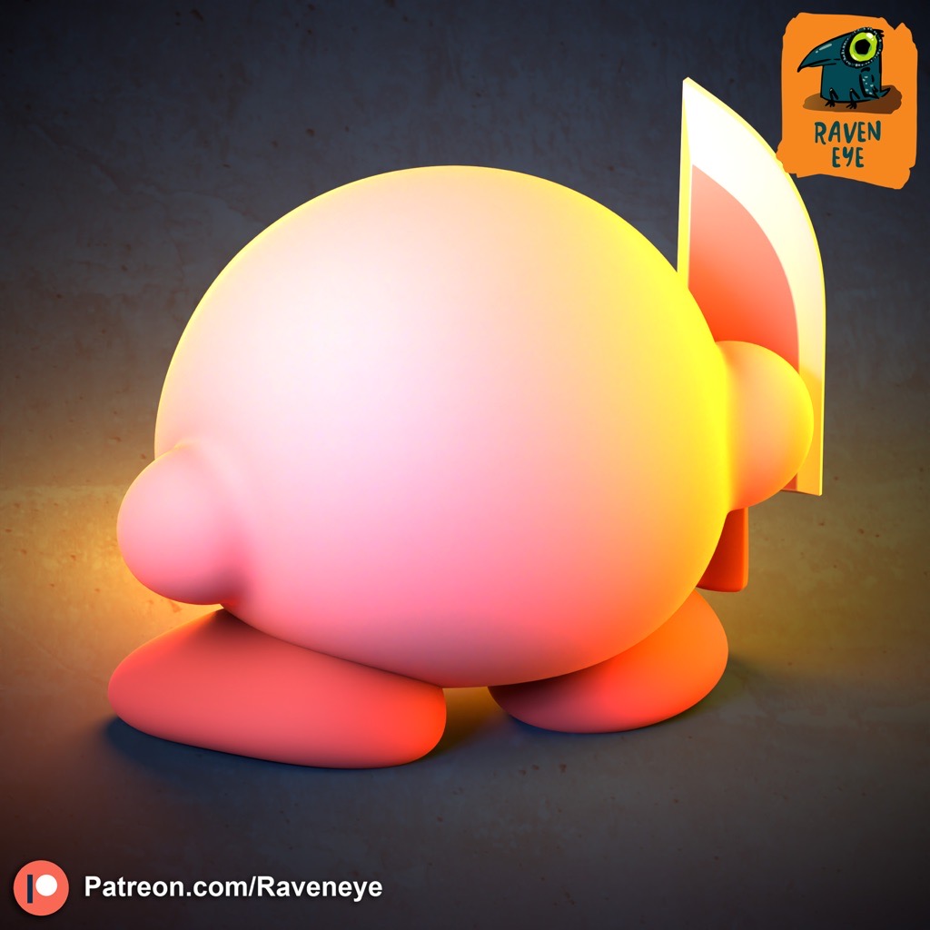 P站图纸印象馆 Raven Eye 星之卡比 刀客卡比 Raven Eye 星之卡比 刀客卡比