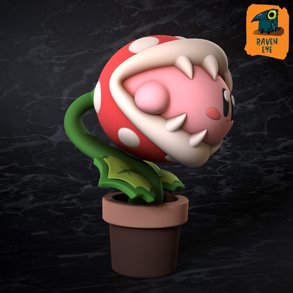 P站图纸印象馆 Raven Eye 星之卡比 食人花卡比 Raven Eye 星之卡比 食人花卡比