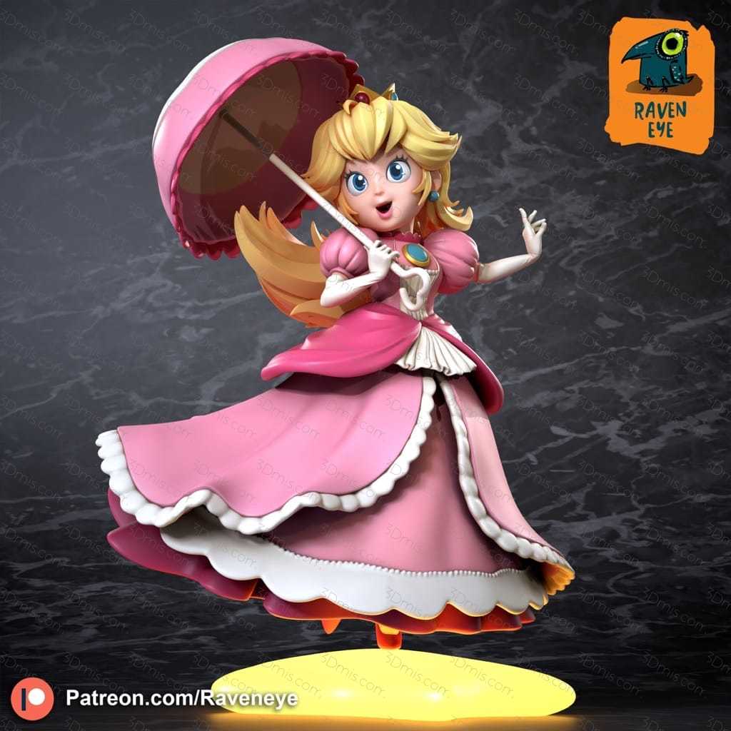 P站图纸印象馆 Raven Eye 超级马里奥 碧姬 Raven Eye 超级马里奥 碧姬