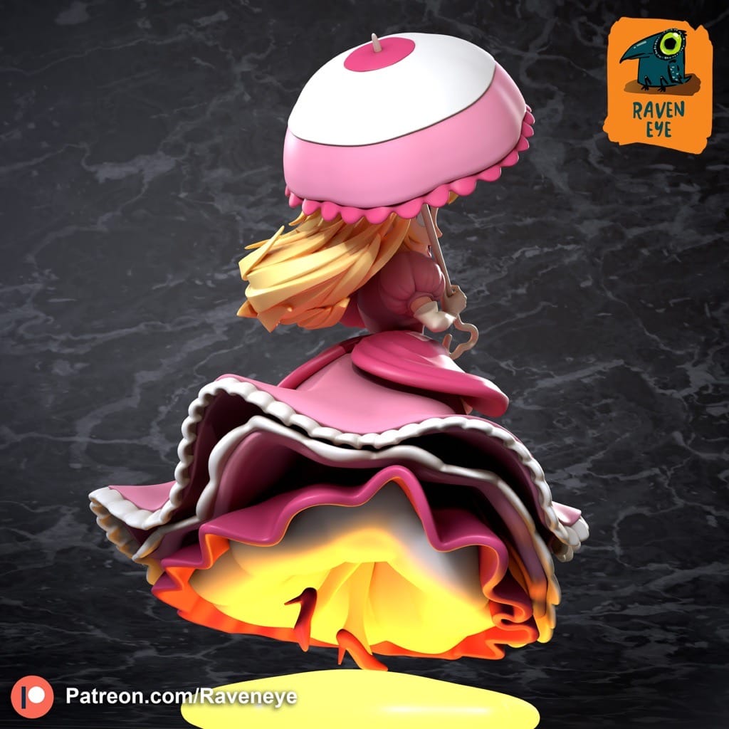 P站图纸印象馆 Raven Eye 超级马里奥 碧姬 Raven Eye 超级马里奥 碧姬