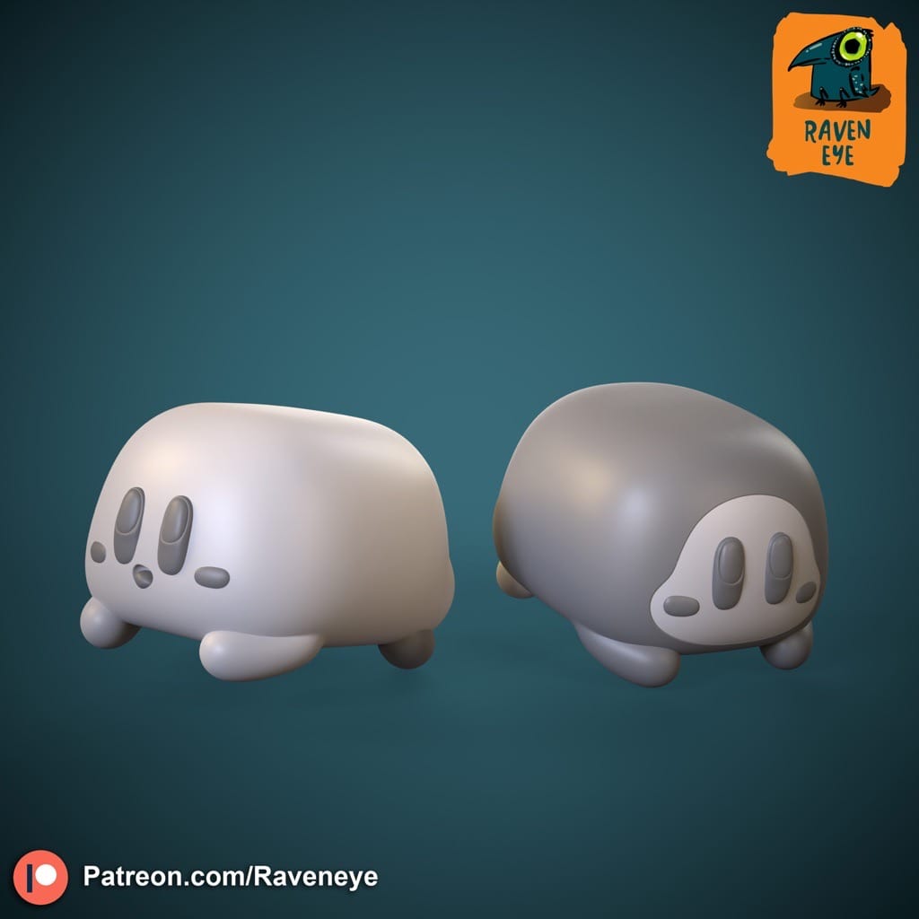 P站图纸印象馆 Raven Eye 星之卡比 卡比和瓦豆鲁迪 Raven Eye 星之卡比 卡比和瓦豆鲁迪