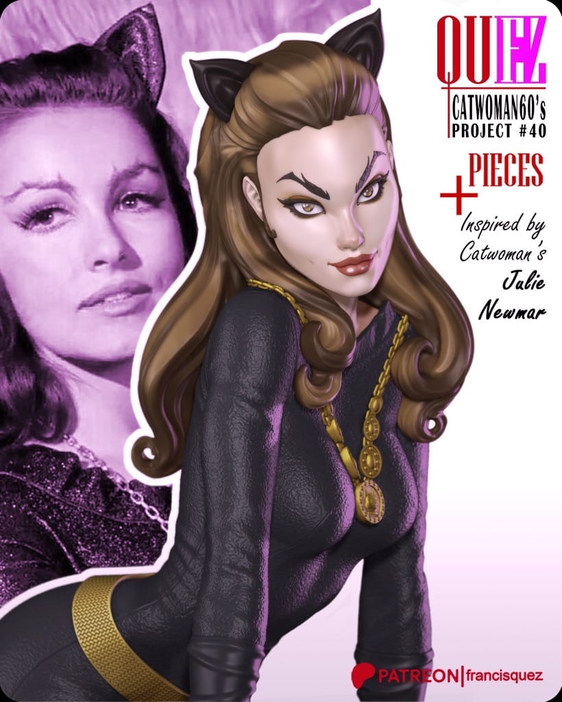 P站图纸印象馆 Francis Quez DC漫画 猫女 Francis Quez DC漫画 猫女