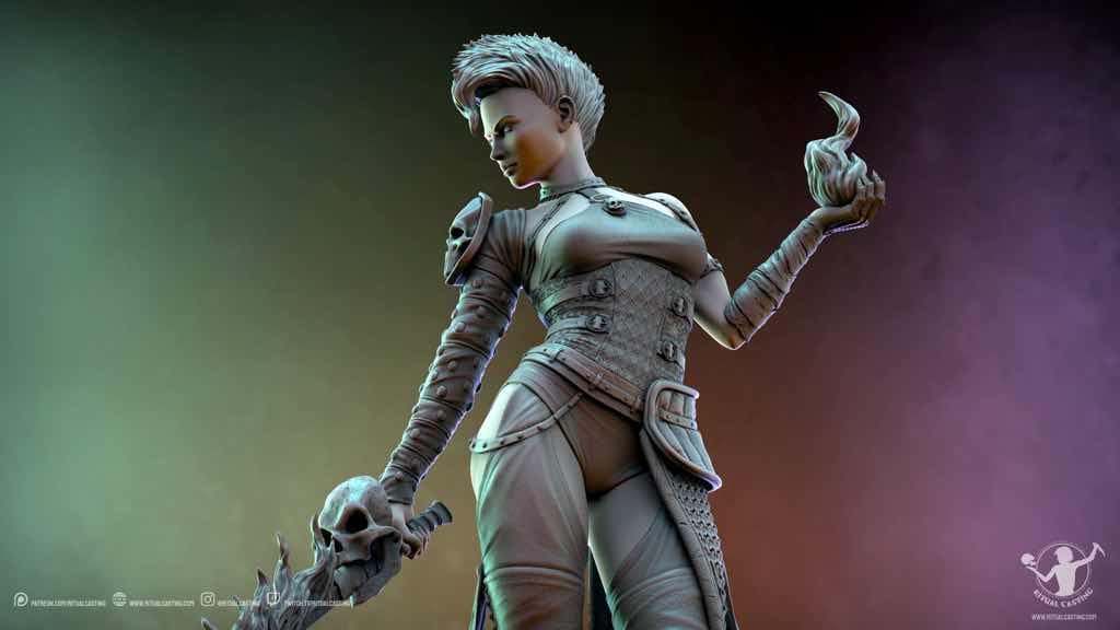 P站图纸印象馆 Ritual Casting 死亡咒语编织者 施莱卡 Ritual Casting 死亡咒语编织者 施莱卡