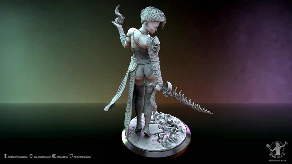 P站图纸印象馆 Ritual Casting 死亡咒语编织者 施莱卡 Ritual Casting 死亡咒语编织者 施莱卡