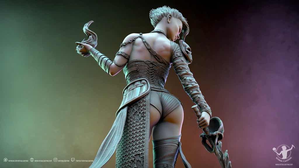 P站图纸印象馆 Ritual Casting 死亡咒语编织者 施莱卡 Ritual Casting 死亡咒语编织者 施莱卡