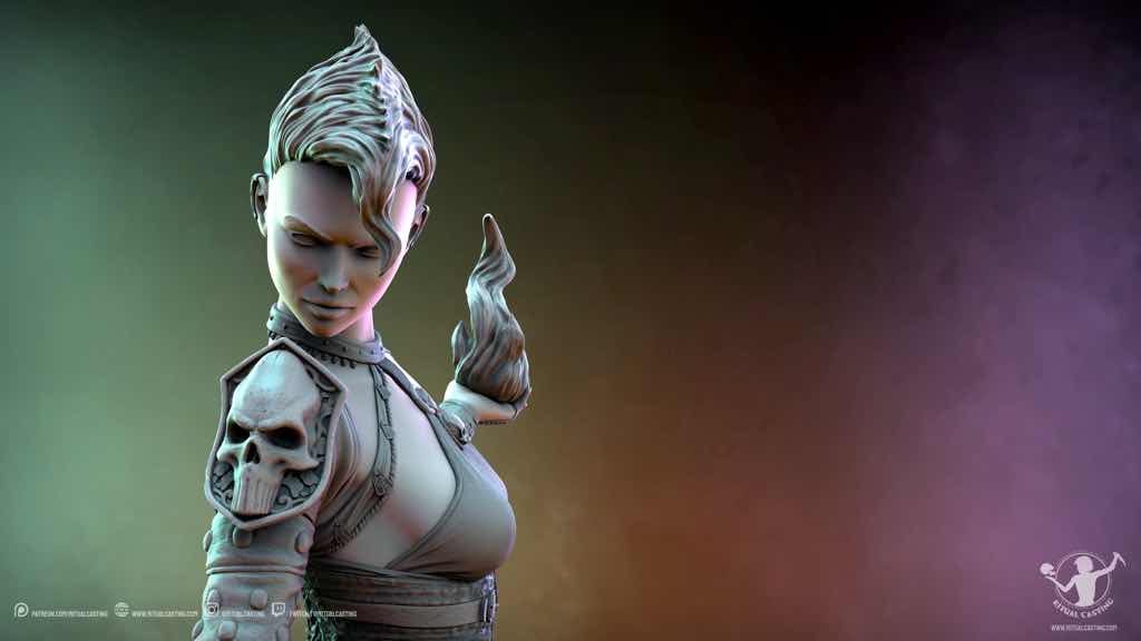 P站图纸印象馆 Ritual Casting 死亡咒语编织者 施莱卡 Ritual Casting 死亡咒语编织者 施莱卡