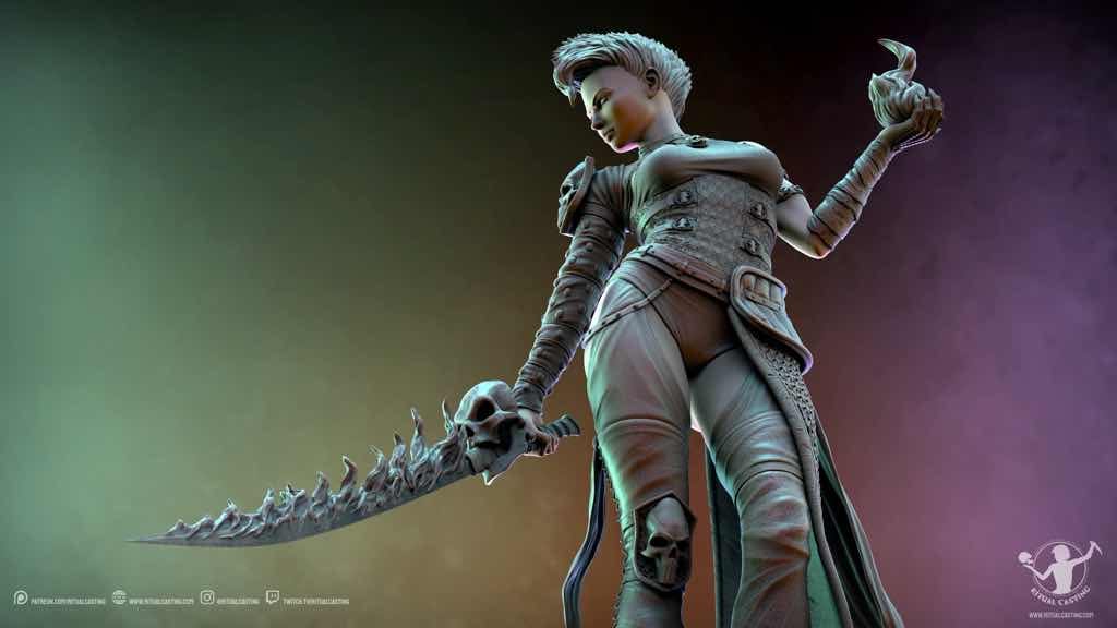 P站图纸印象馆 Ritual Casting 死亡咒语编织者 施莱卡 Ritual Casting 死亡咒语编织者 施莱卡