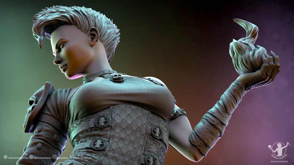 P站图纸印象馆 Ritual Casting 死亡咒语编织者 施莱卡 Ritual Casting 死亡咒语编织者 施莱卡