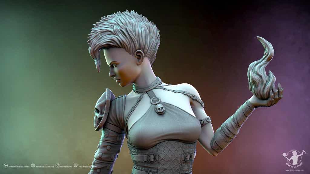 P站图纸印象馆 Ritual Casting 死亡咒语编织者 施莱卡 Ritual Casting 死亡咒语编织者 施莱卡