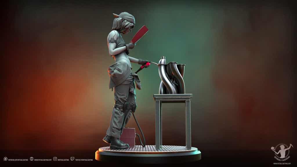 P站图纸印象馆 Ritual Casting 列兵萨斯基亚·威洛斯 Ritual Casting 列兵萨斯基亚·威洛斯