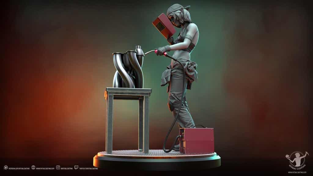 P站图纸印象馆 Ritual Casting 列兵萨斯基亚·威洛斯 Ritual Casting 列兵萨斯基亚·威洛斯