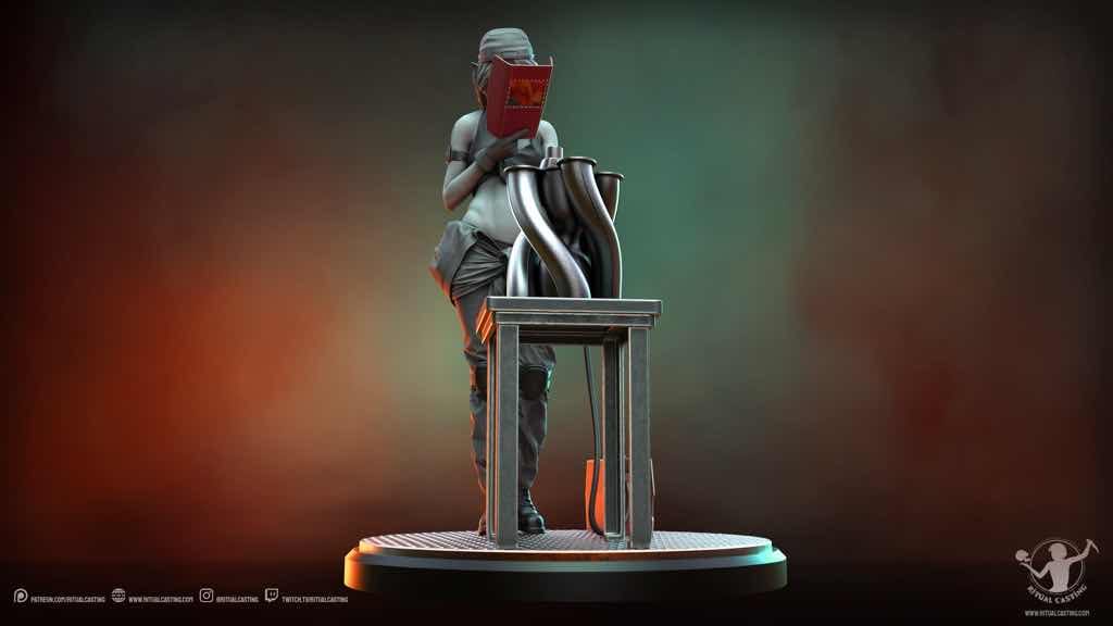 P站图纸印象馆 Ritual Casting 列兵萨斯基亚·威洛斯 Ritual Casting 列兵萨斯基亚·威洛斯