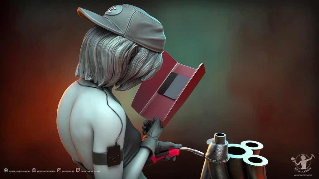 P站图纸印象馆 Ritual Casting 列兵萨斯基亚·威洛斯 Ritual Casting 列兵萨斯基亚·威洛斯