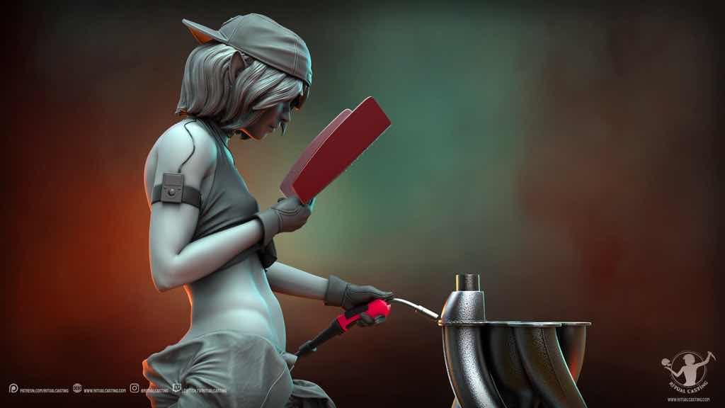 P站图纸印象馆 Ritual Casting 列兵萨斯基亚·威洛斯 Ritual Casting 列兵萨斯基亚·威洛斯