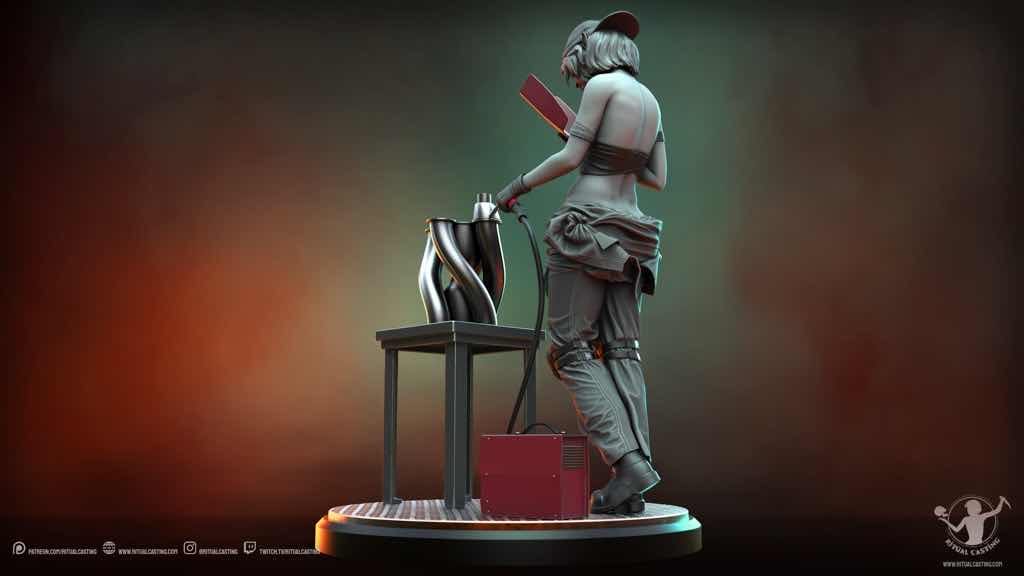 P站图纸印象馆 Ritual Casting 列兵萨斯基亚·威洛斯 Ritual Casting 列兵萨斯基亚·威洛斯