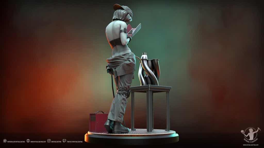 P站图纸印象馆 Ritual Casting 列兵萨斯基亚·威洛斯 Ritual Casting 列兵萨斯基亚·威洛斯