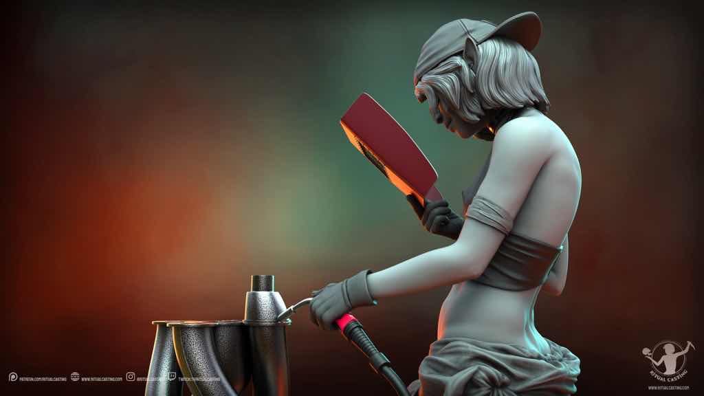 P站图纸印象馆 Ritual Casting 列兵萨斯基亚·威洛斯 Ritual Casting 列兵萨斯基亚·威洛斯