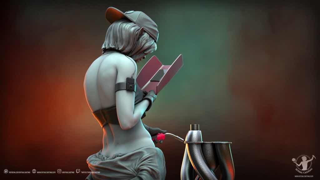 P站图纸印象馆 Ritual Casting 列兵萨斯基亚·威洛斯 Ritual Casting 列兵萨斯基亚·威洛斯