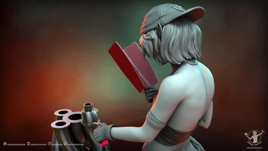 P站图纸印象馆 Ritual Casting 列兵萨斯基亚·威洛斯 Ritual Casting 列兵萨斯基亚·威洛斯