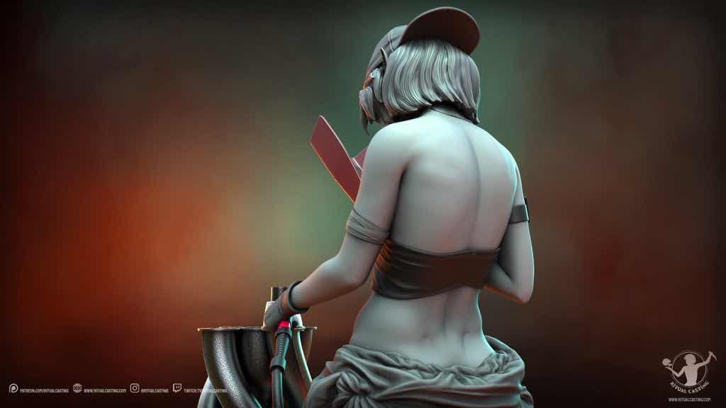 P站图纸印象馆 Ritual Casting 列兵萨斯基亚·威洛斯 Ritual Casting 列兵萨斯基亚·威洛斯