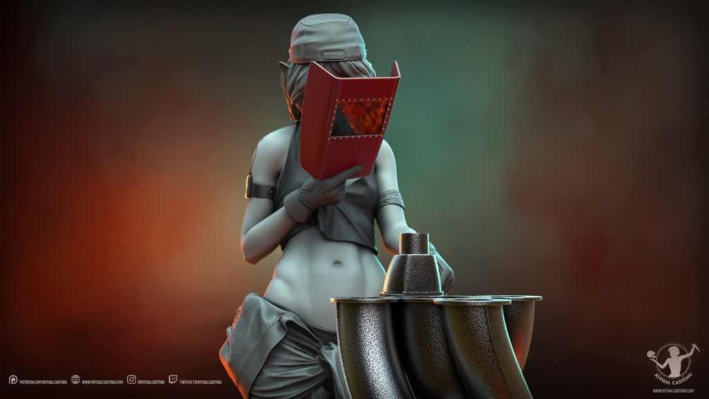 P站图纸印象馆 Ritual Casting 列兵萨斯基亚·威洛斯 Ritual Casting 列兵萨斯基亚·威洛斯