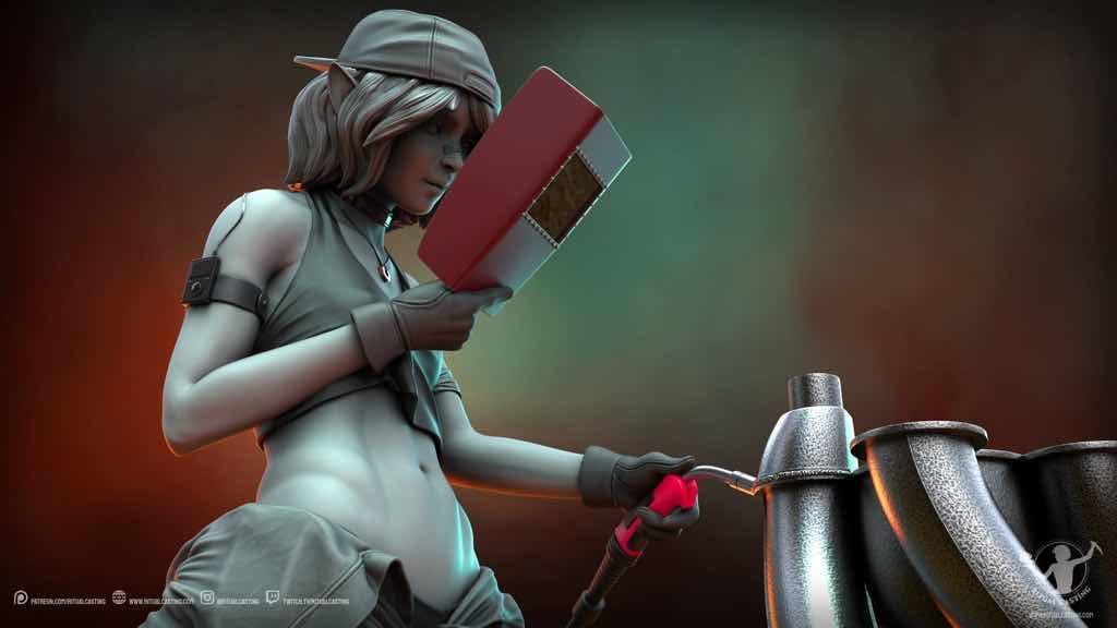 P站图纸印象馆 Ritual Casting 列兵萨斯基亚·威洛斯 Ritual Casting 列兵萨斯基亚·威洛斯