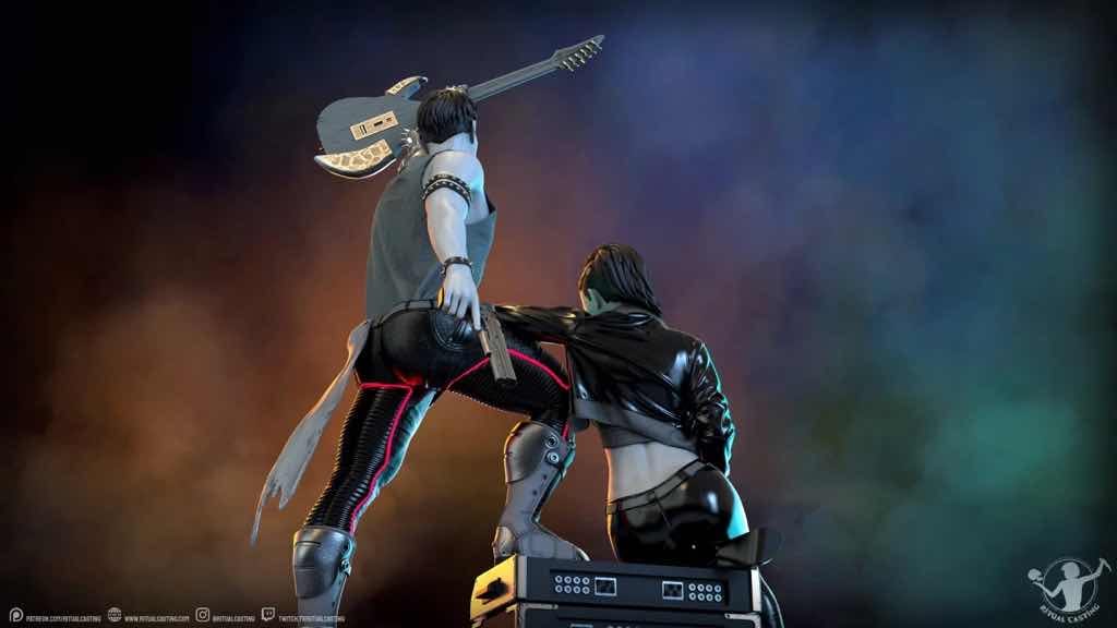 P站图纸印象馆 Ritual Casting 赛博朋克 约翰尼·银手和盗贼 Ritual Casting 赛博朋克 约翰尼·银手和盗贼