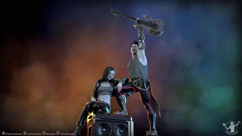 P站图纸印象馆 Ritual Casting 赛博朋克 约翰尼·银手和盗贼 Ritual Casting 赛博朋克 约翰尼·银手和盗贼