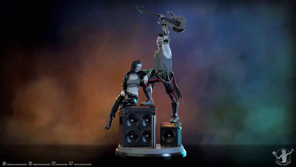 P站图纸印象馆 Ritual Casting 赛博朋克 约翰尼·银手和盗贼 Ritual Casting 赛博朋克 约翰尼·银手和盗贼